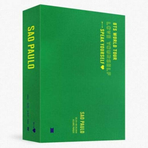 BTS WORLD TOUR 'LOVE YOURSELF:SPEAK' SAO PAULO DVD 2 DISC(DVD CD)