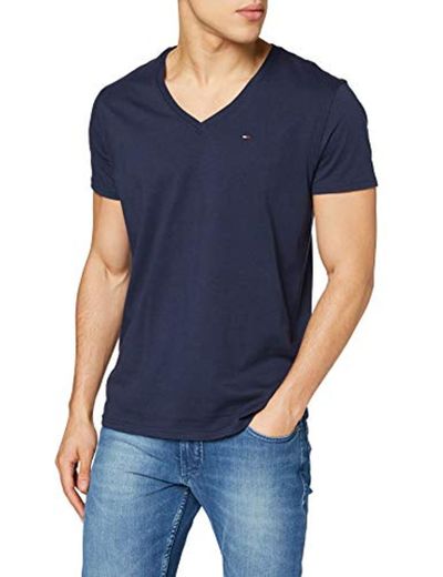 Tommy Hilfiger Original Jersey Camiseta, Azul