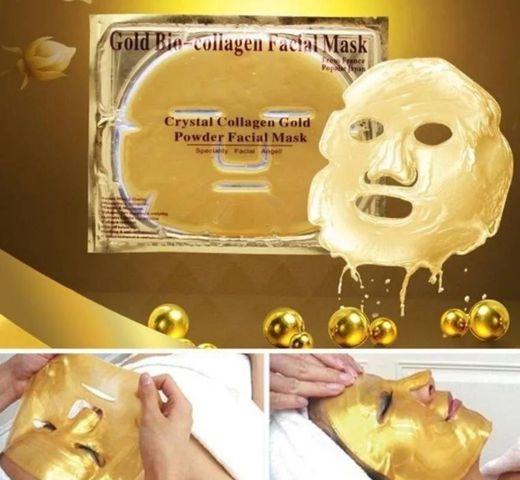 Máscara de ouro 24k Anti envelhecimento