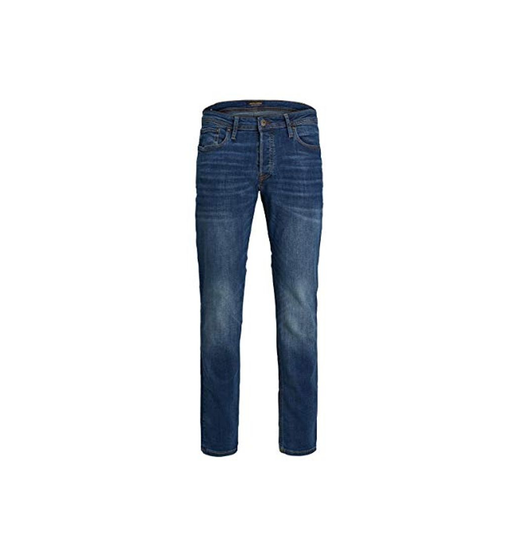 Fashion JACK & JONES Jjitim Jjoriginal Am 782 50sps Noos Vaqueros Slim, Azul