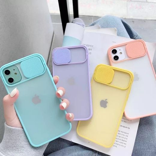 Camera Lens Protection Phone Case on For iPhone 11 Pro Max 8