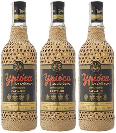 Ypióca Cachaça Oro - 3 Paquetes de 3 x 333.33 ml -