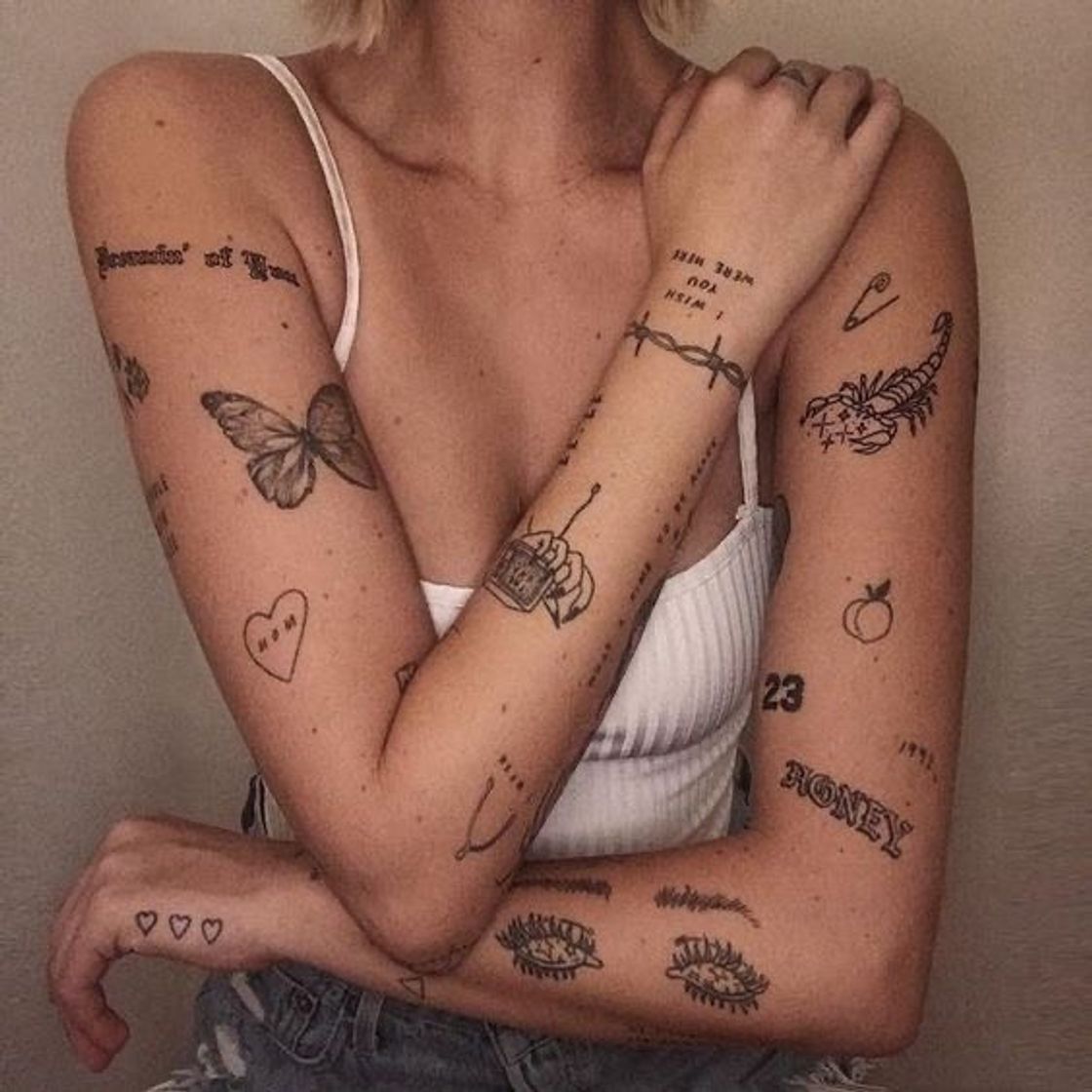 Fashion Algumas tatuagens🥰