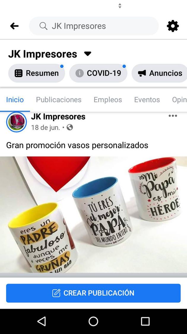 Social JKImpresores publicidad y personalizaciones estan disponible