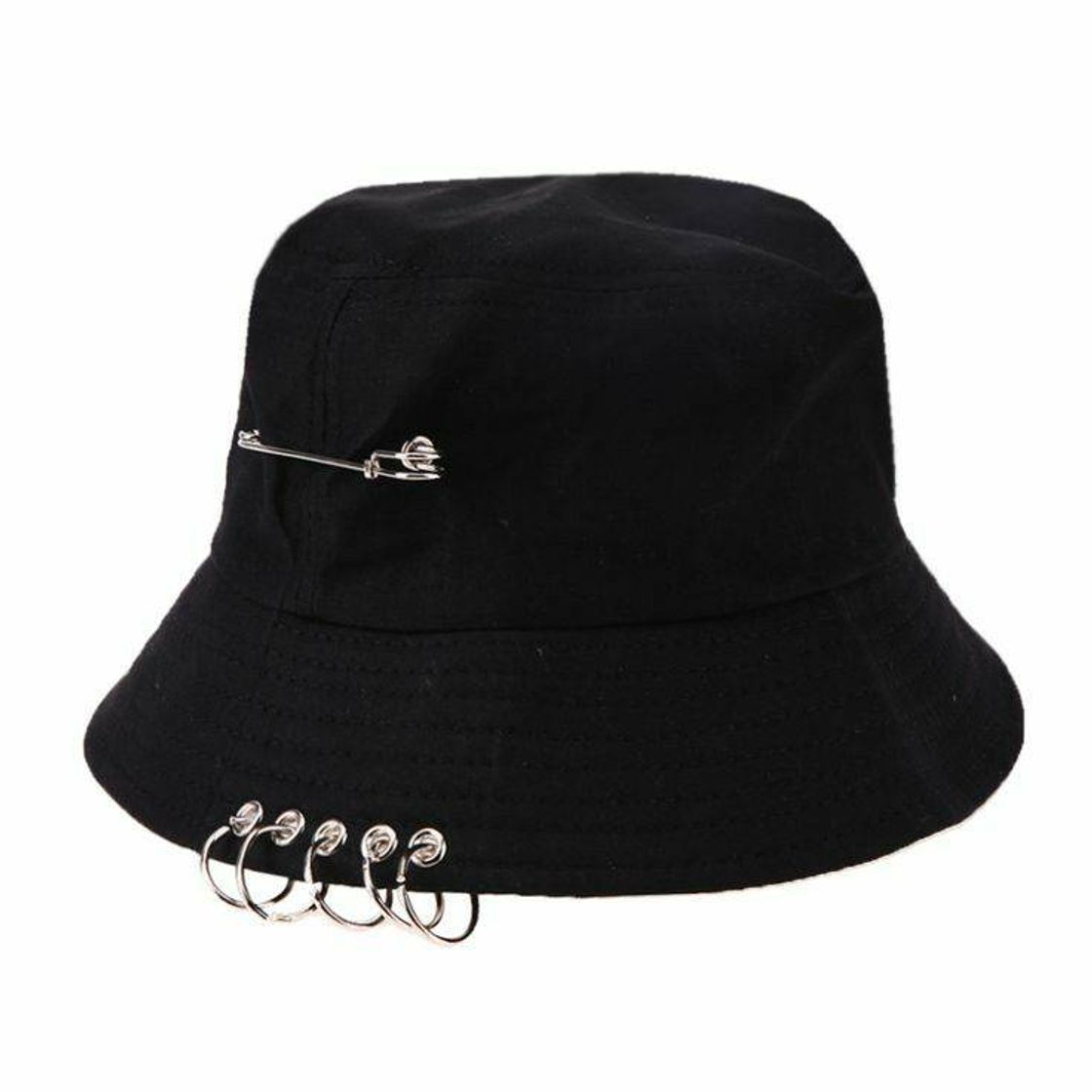 Fashion Black rain hat