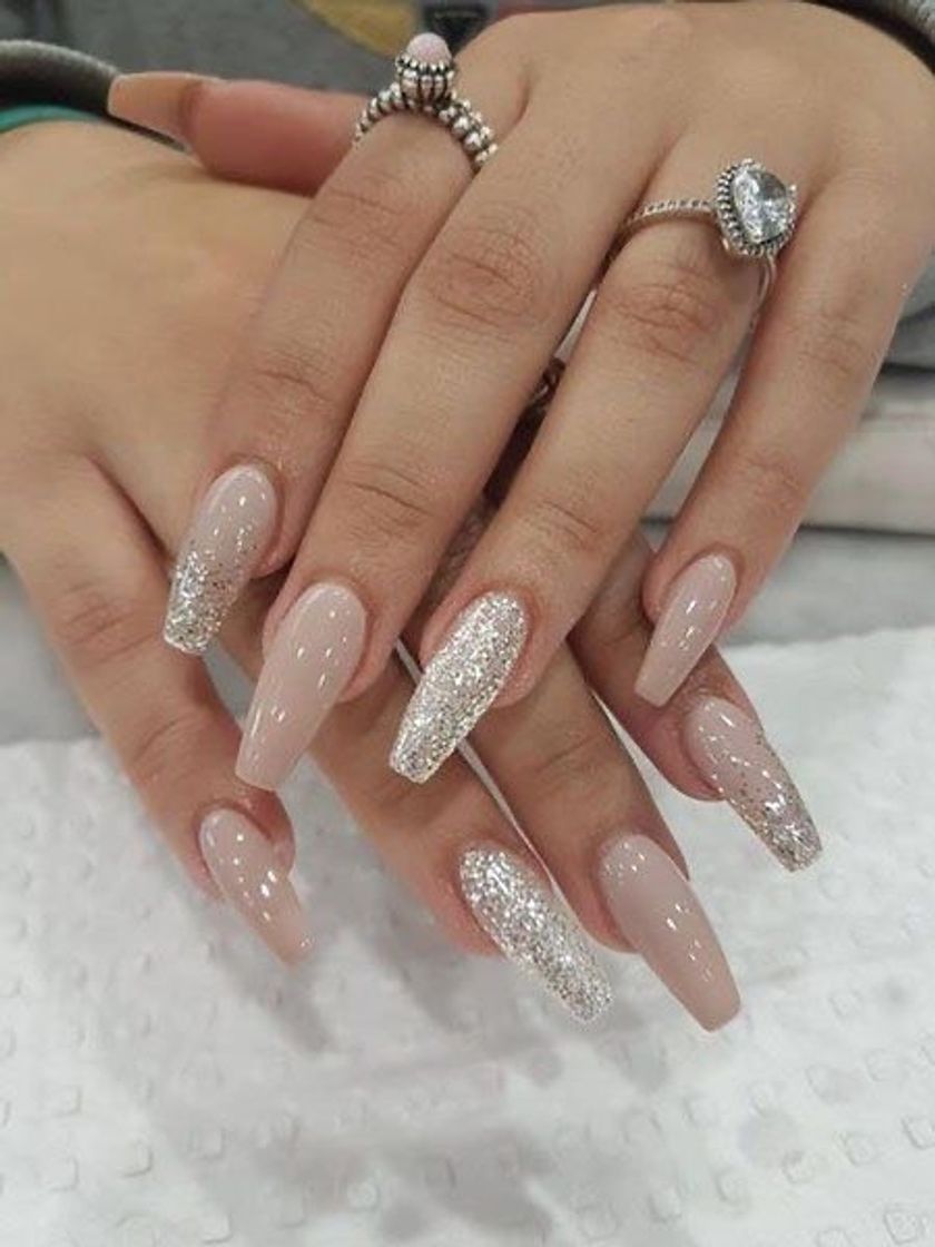 Fashion Unhas com brilho