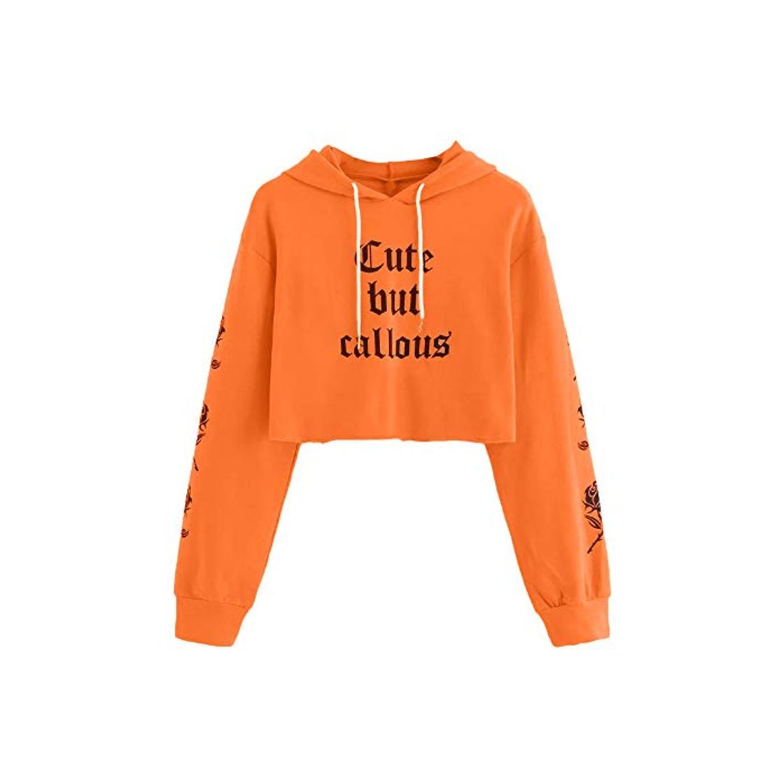 Social Sudaderas Mujer Tumblr Cortas con Capucha Chica Adolescente Niña