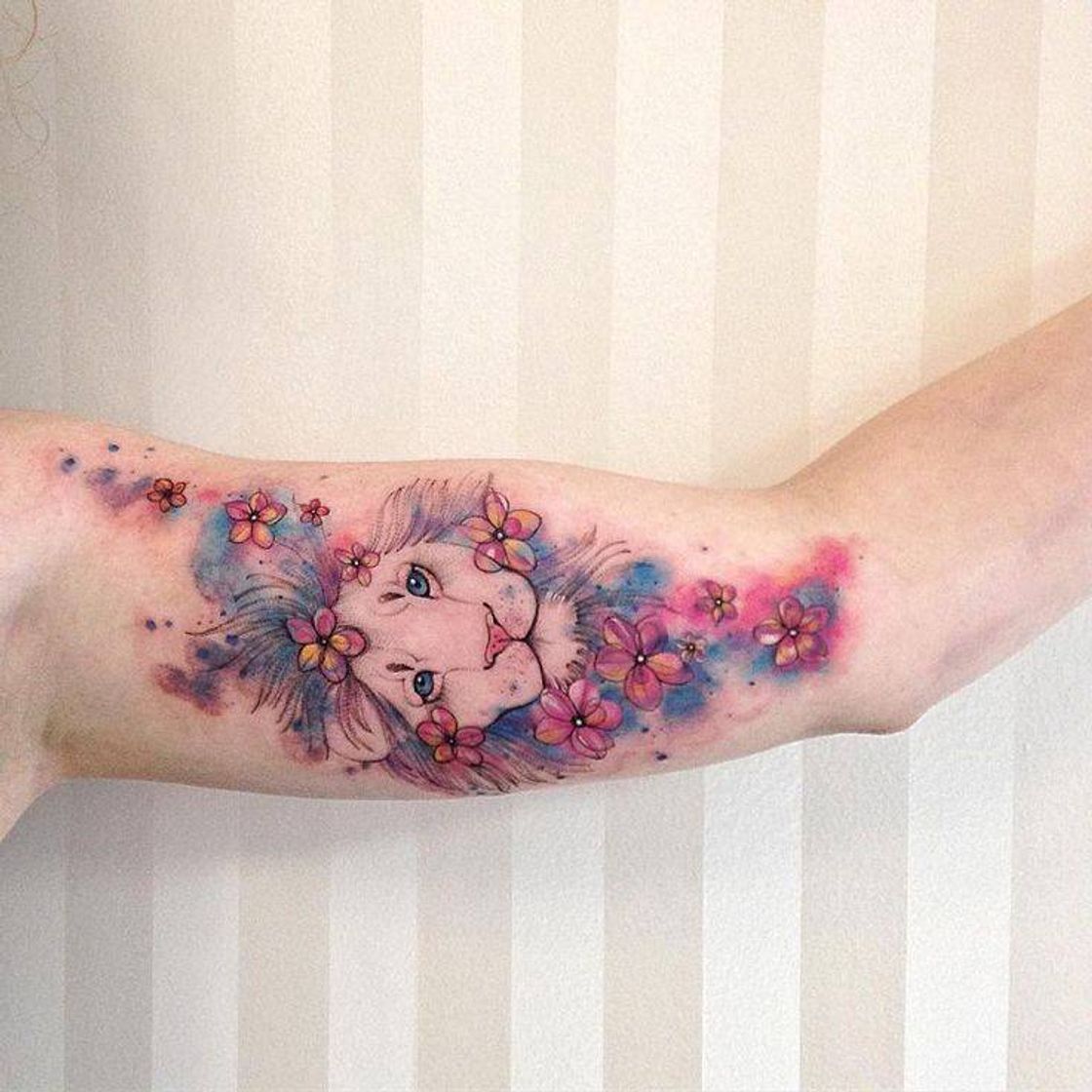 Moda Tattoos Aquarela Femininas para te inspirar