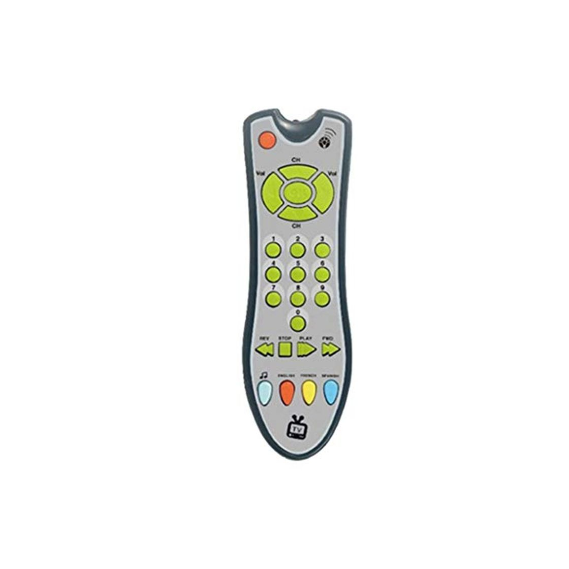 Uokoki Juguetes para bebés Música TV Control Remoto Juguetes educativos tempranos Niños Controlador eléctrico Máquina de Aprendizaje Regalo de Juguete