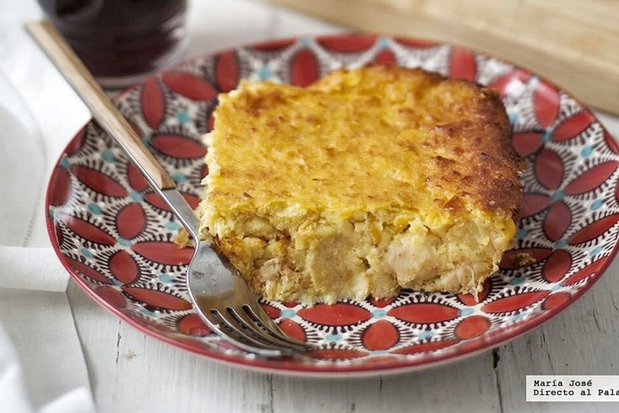 Social Chipa guazú o pastel paraguayo de maíz. Receta de cocina fácil