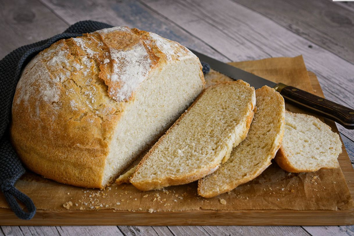Social Pan casero con harina común, receta de cocina fácil, sencilla