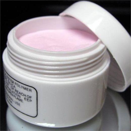 Energía® de color rosa del arte del clavo puntas de las orejas de cristal en forma de polímero de litio para aroma de polvos de talco