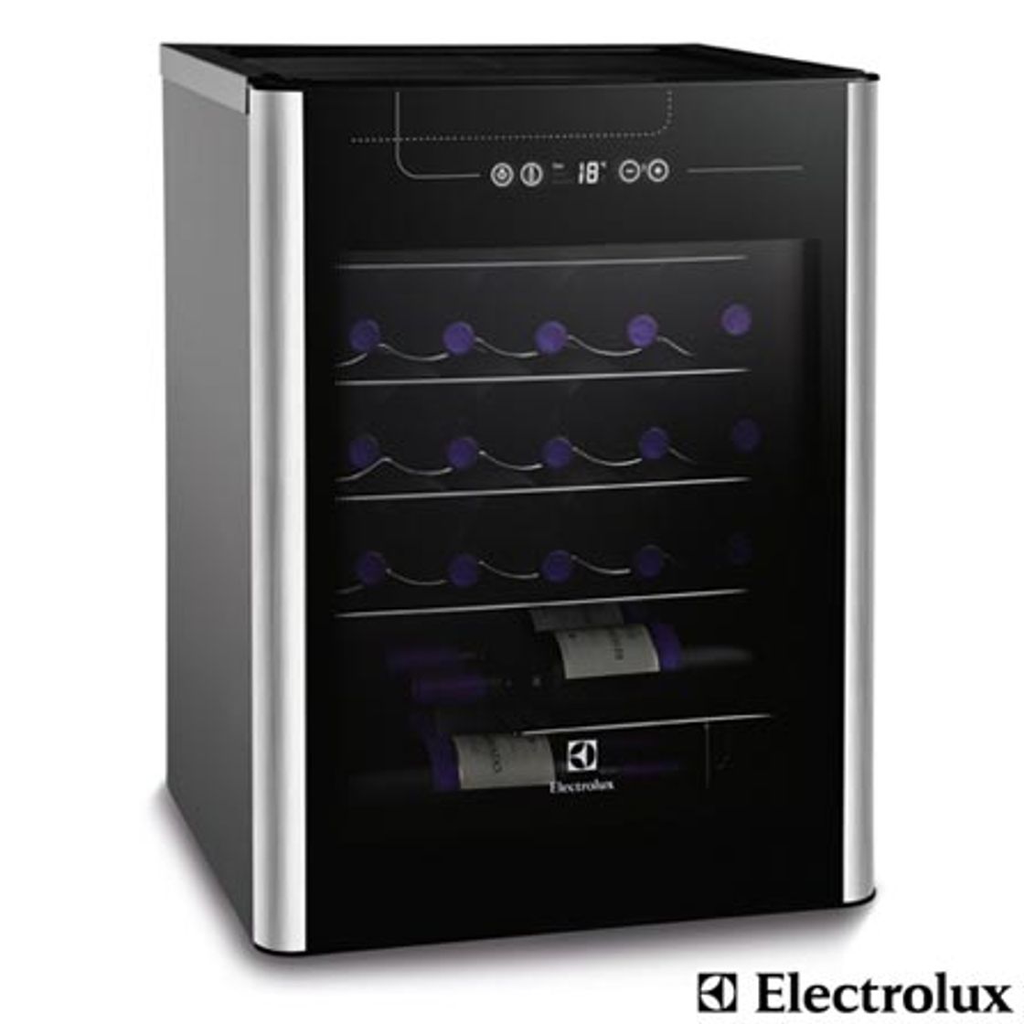 Moda Adega de Vinhos Electrolux para 24 Garrafas com até 18° C - ACS24