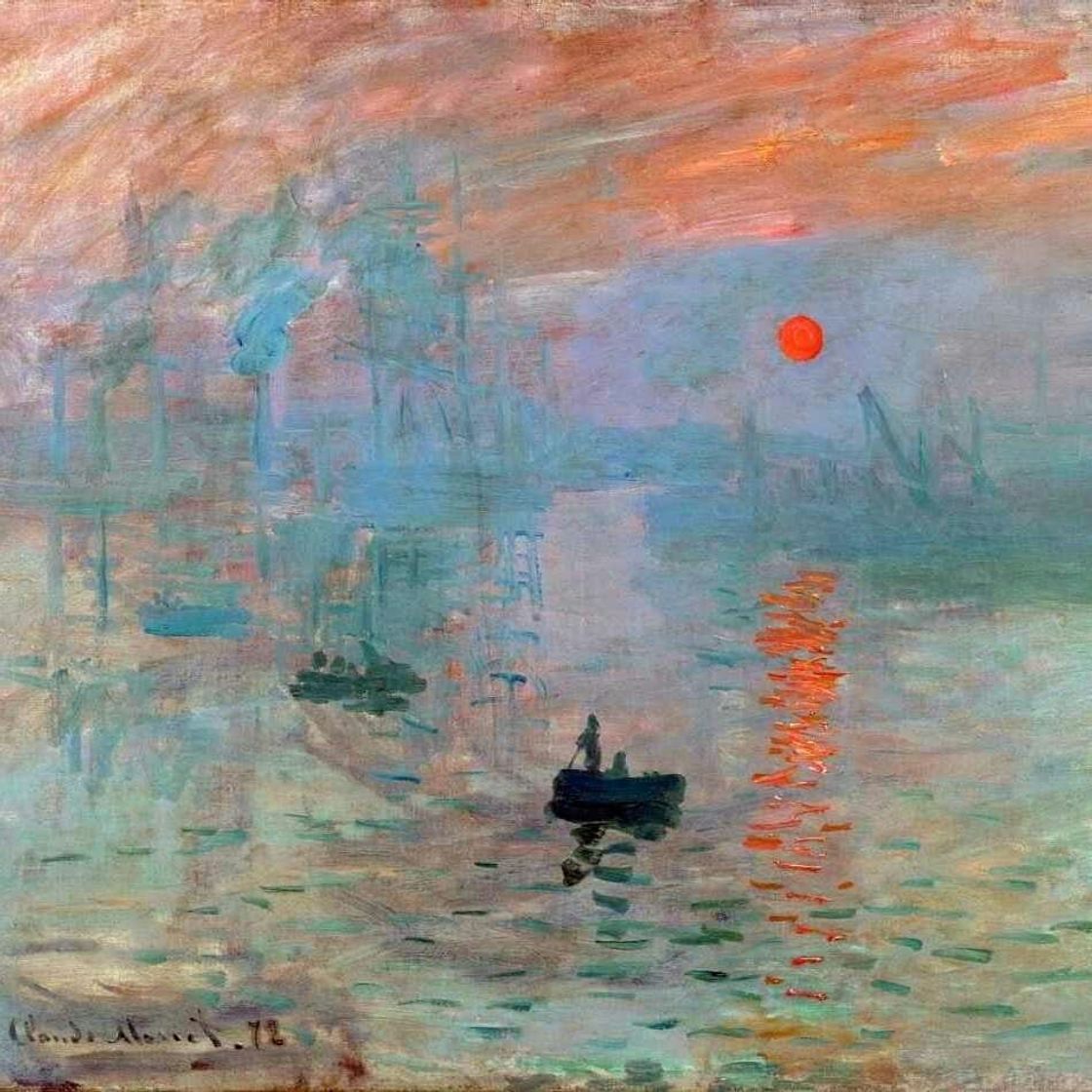 Fashion Nascer do sol de Monet