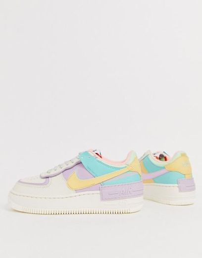 Nike Air Force 1 Shadow pastel 

