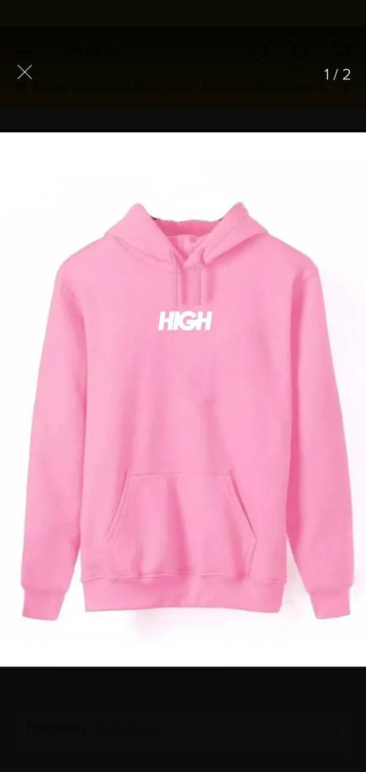 Social Moletom de frio high várias cores