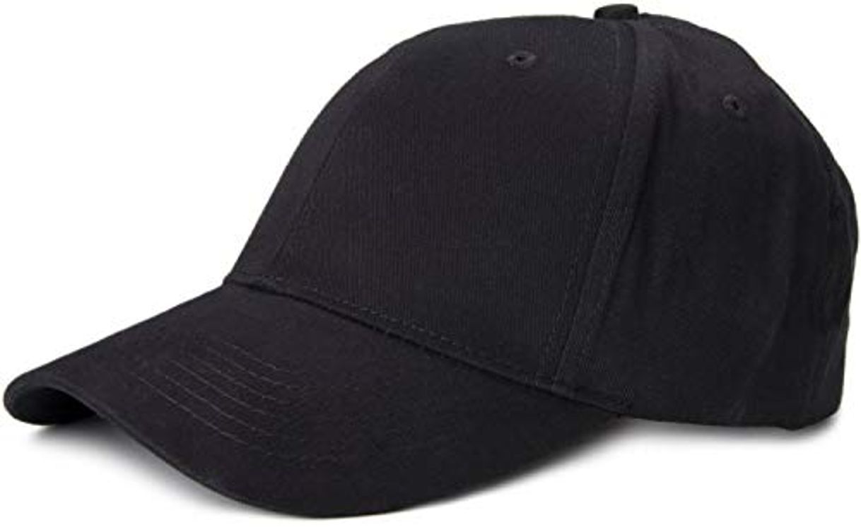 Producto styleBREAKER Gorra clásica de 6 Paneles con Superficie cepillada, Gorra de béisbol,