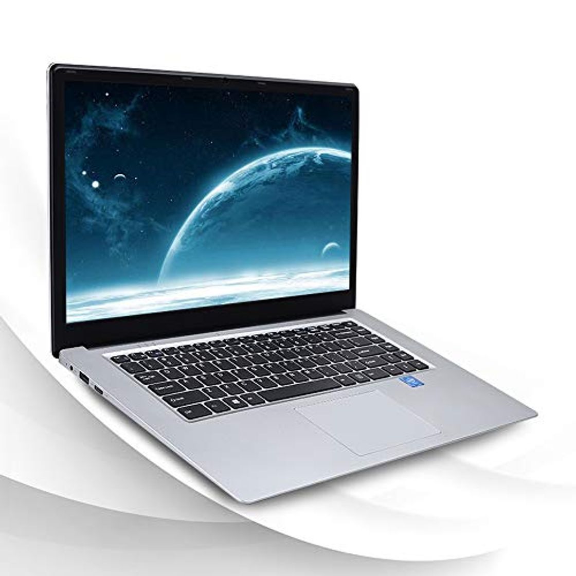 Social Ordenador portátil Windows 10, Notebook 15.6 Pulgadas, Intel Celeron J3455 CPU de