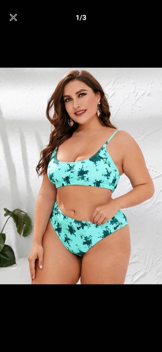 Fashion Hermoso bikini 👙 talla grande.