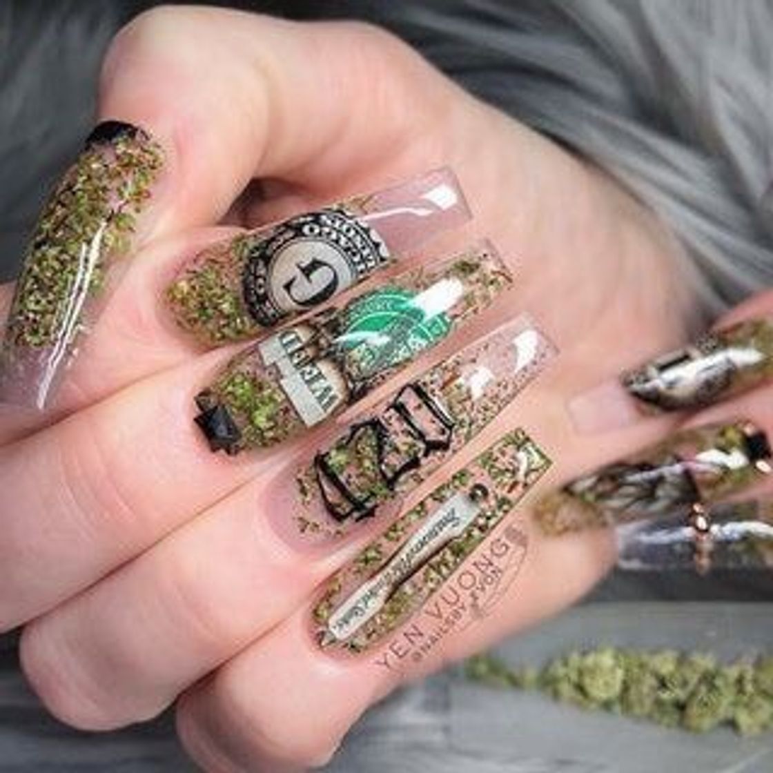 Moda Uñas 420🍁🍃