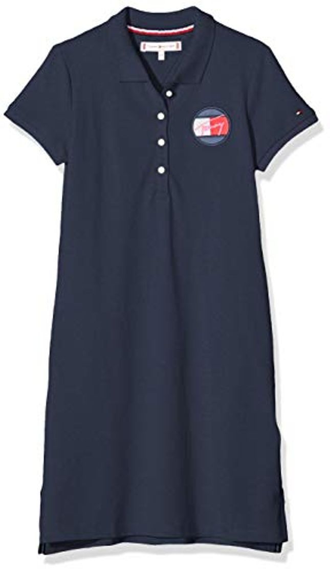 Producto Tommy Hilfiger Essential Polo Dress Vestido, Azul