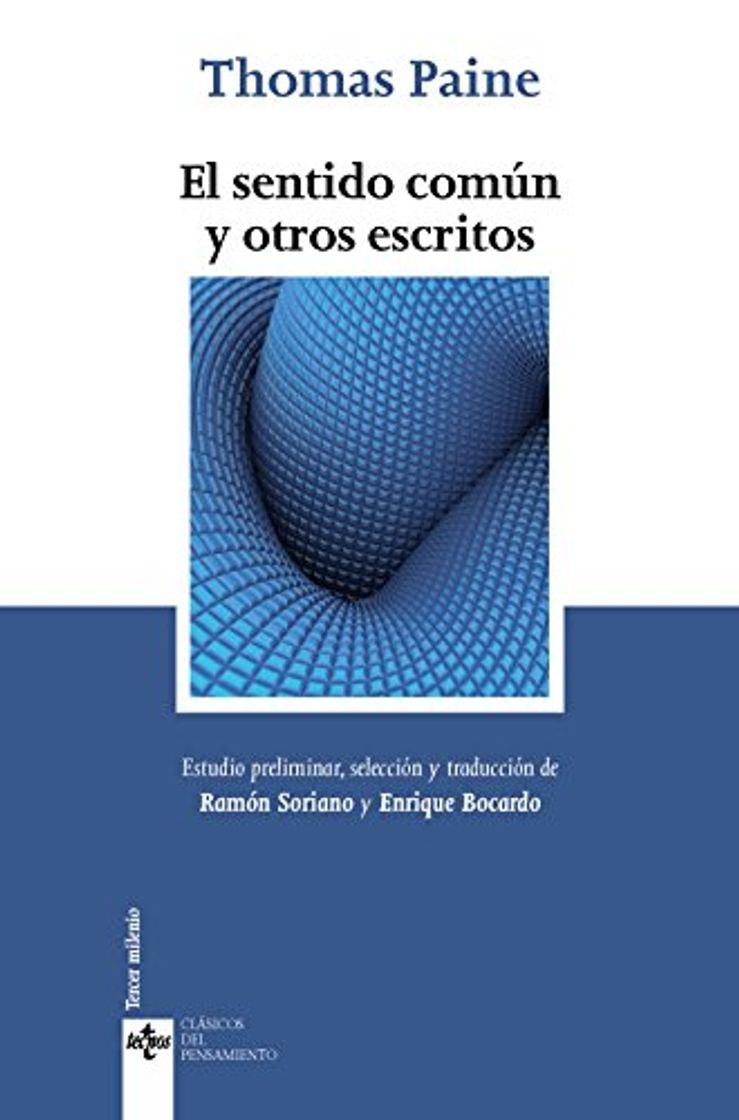 Libro El sentido común y otros escritos