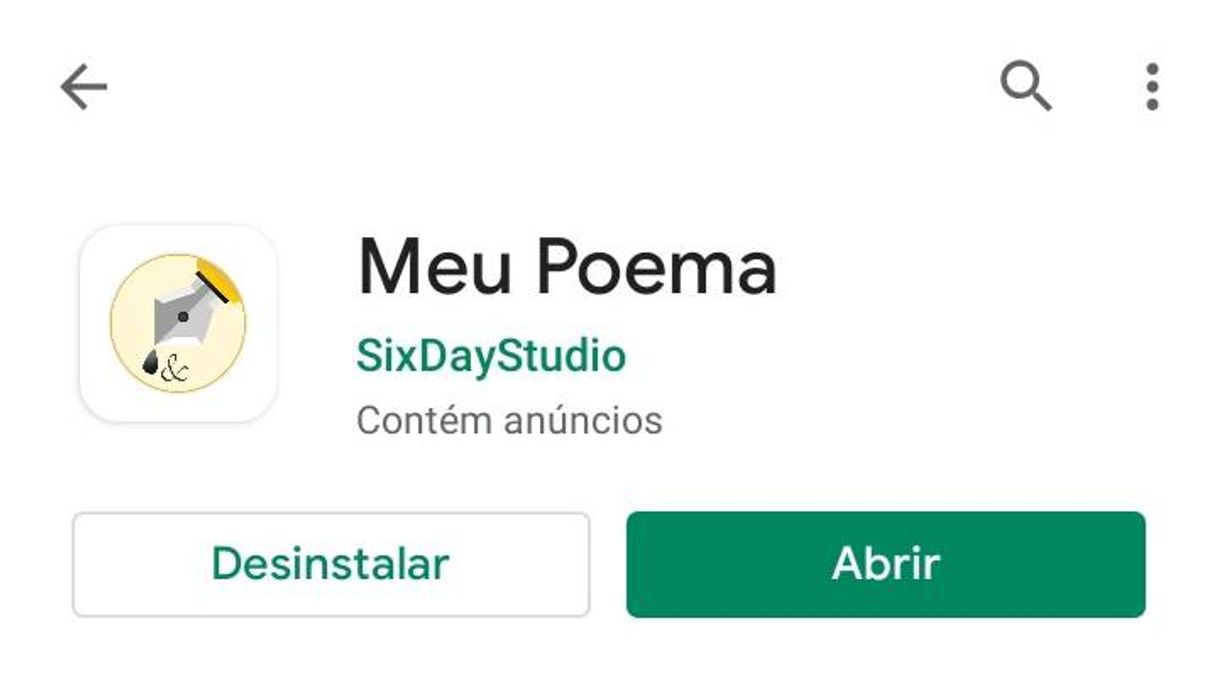 Moda App Meu poema