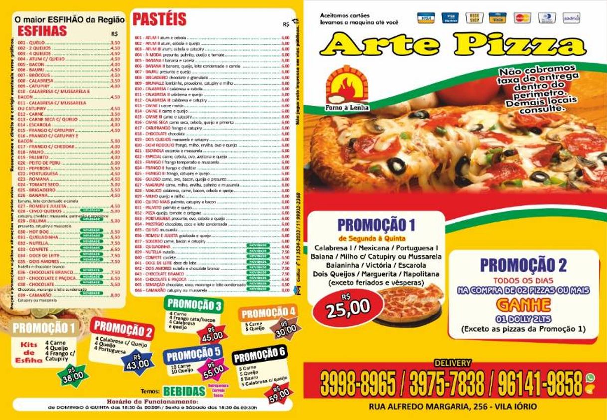 Restaurants Arte Pizza