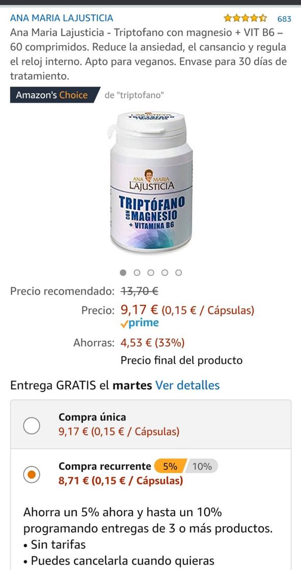 Moda INDICACIONES

Se recomienda tomar triptófano con magnesio...