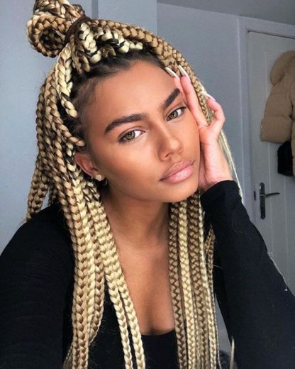 Tranças box braids