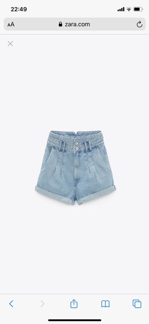 Social BERMUDA DENIM PAPERBAG | ZARA Estados Unidos de América ...