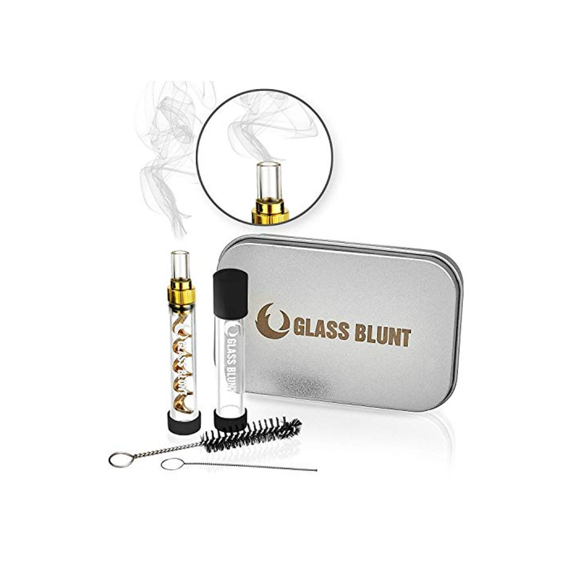 Products Glass Blunt Pipa de cristal o vaporizador para 1