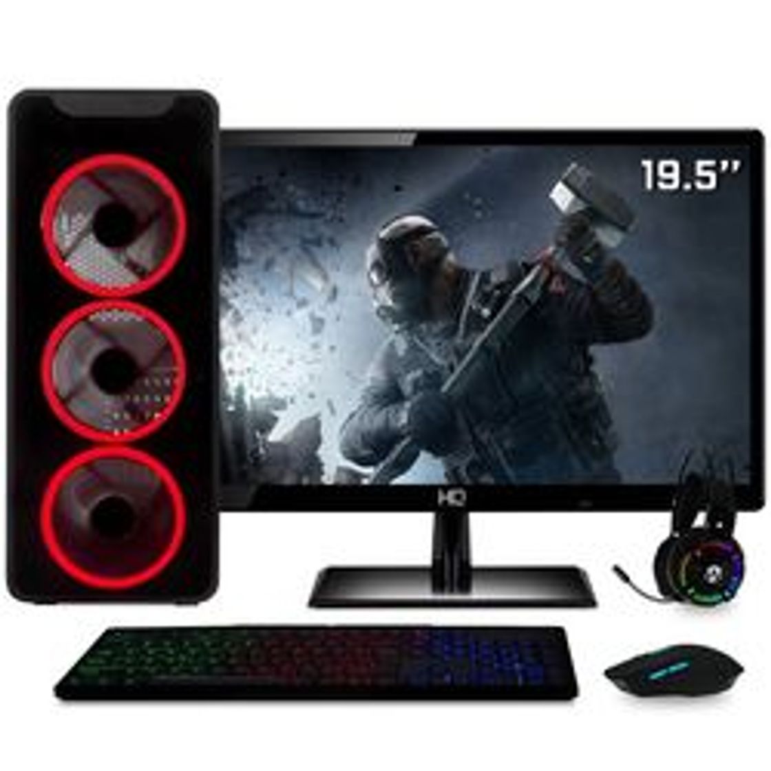 Fashion PC Gamer Intel Core i5 8GB HD 1TB (Nvidia Geforce GT) Kit Gamer ...