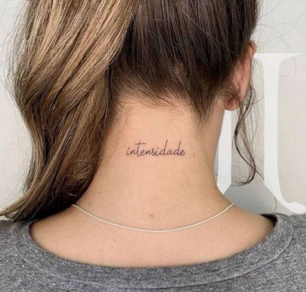 Moda Intensidade Tattoo