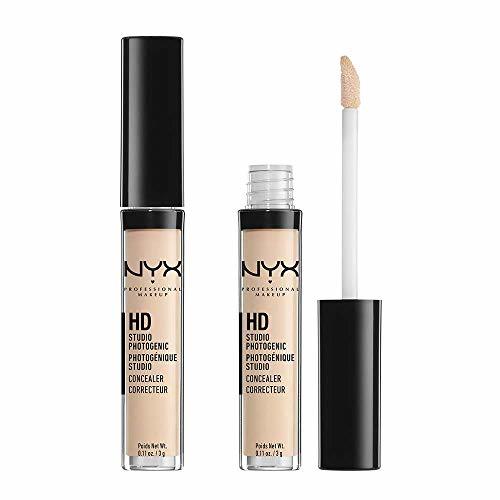 Belleza NYX Professional Makeup, Corrector de ojeras HD Photogenic Concealer Wand, Cobertura media-alta,