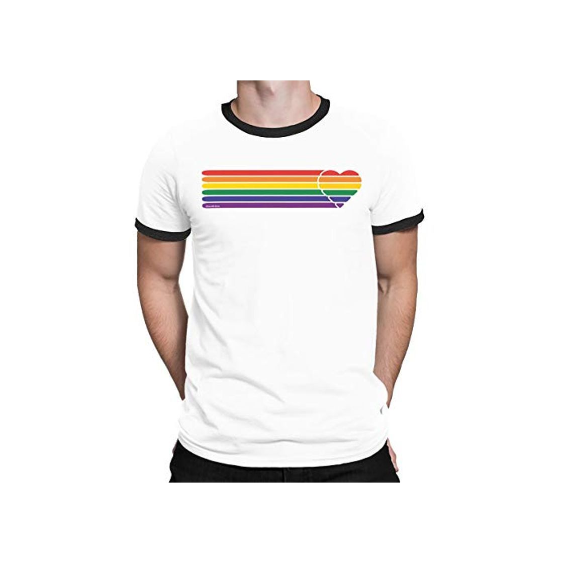 Social FreeWillShirts Camiseta del Orgullo Gay