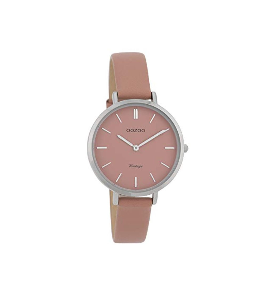 Social OOZOO Vintage Roze horloge C9812