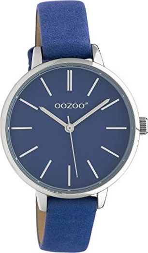 Oozoo JR313 - Reloj de pulsera para mujer con correa de piel