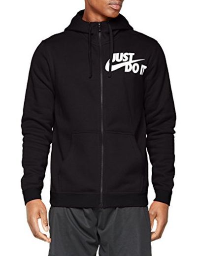 NIKE M NSW Hoodie FZ JDI Sudaderas, Hombre, Black