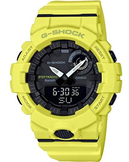 Casio Reloj Digital para Hombre de Cuarzo con Correa en Resina GBA-800-9AER