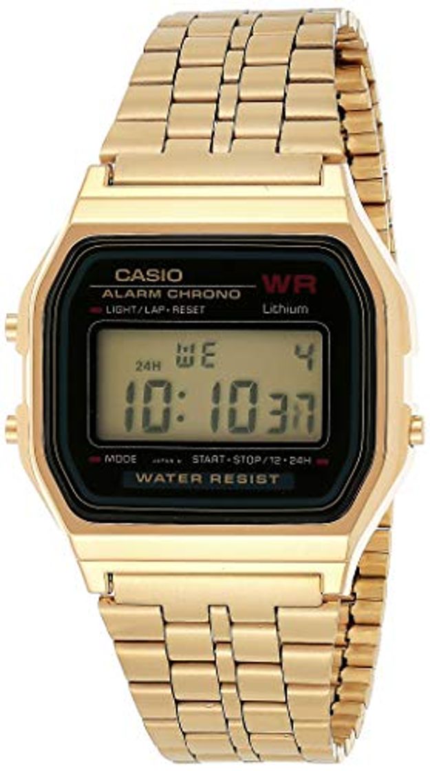 Moda Casio Reloj de Pulsera A159WGEA-1EF