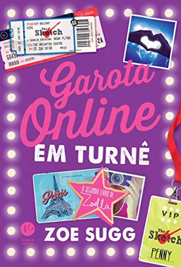 Libro Garota online em turnê