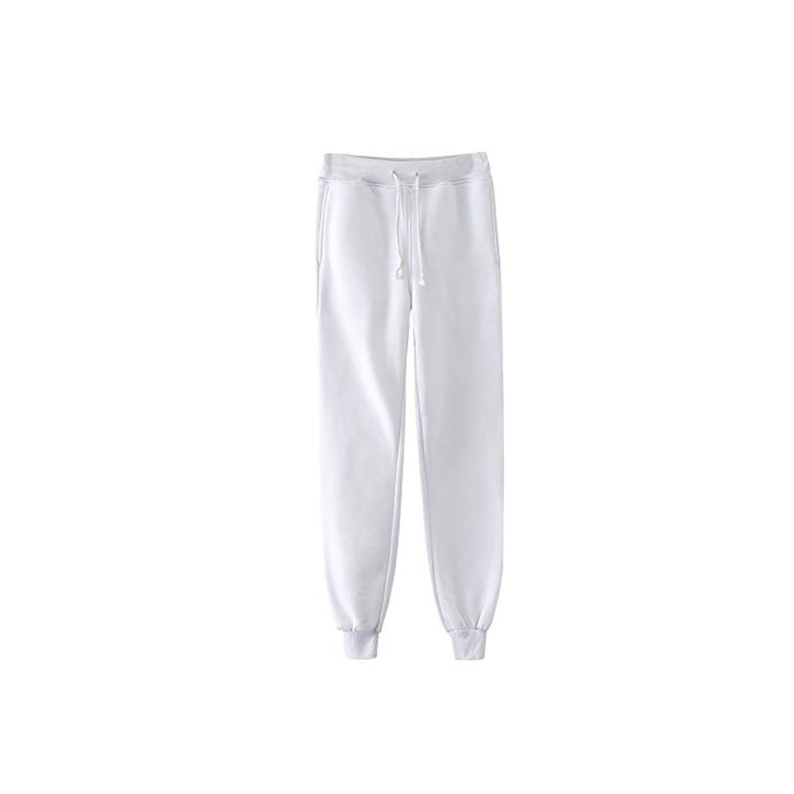 Product BienBien Unisex Pantalones Largos Pantalón Deportivo Casuales Pantalón de Chándal Pantalones de Jogging Cintura Elástica con Cordón Ocio Diario Pantalon para Mujer y Hombre