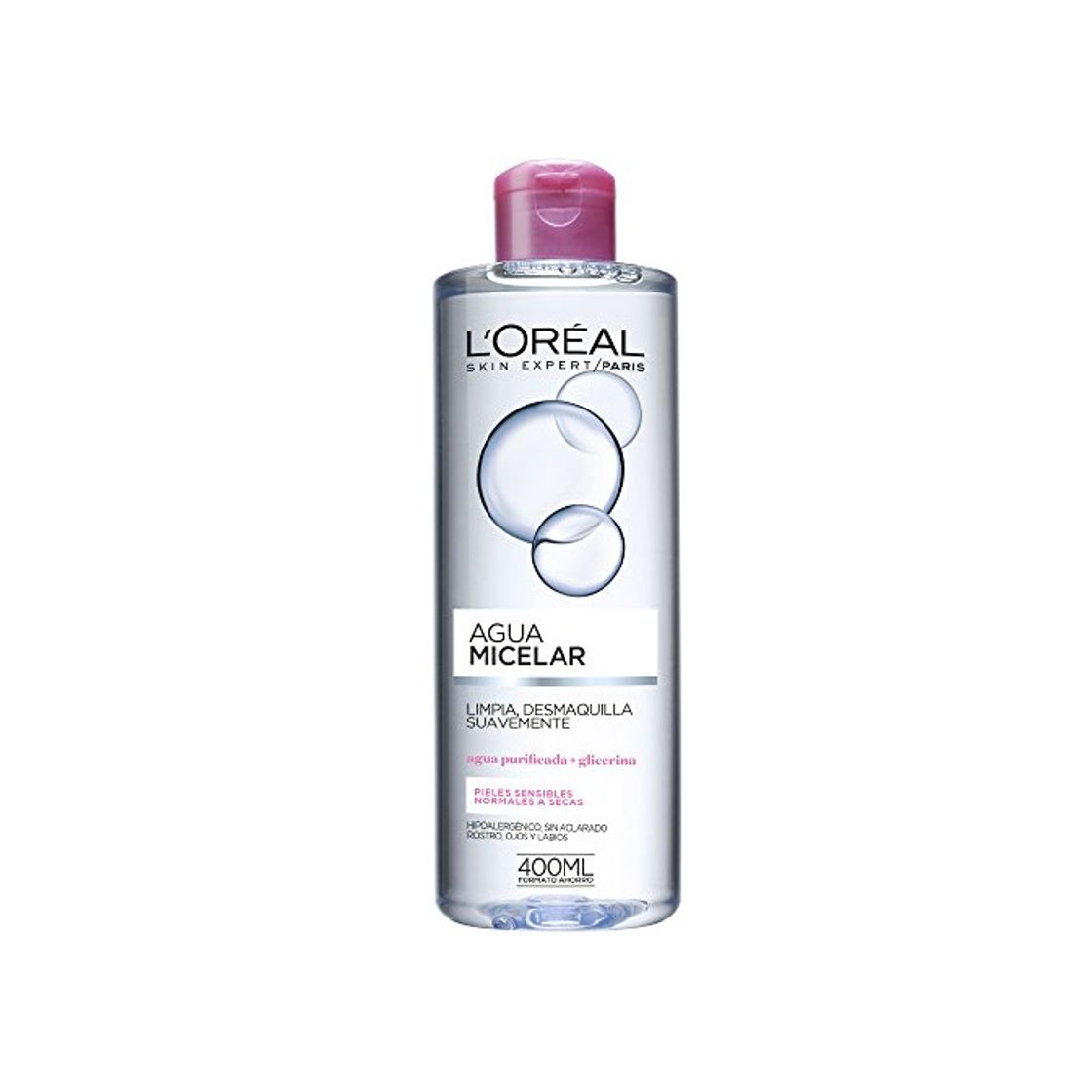 Social L'Oreal Paris Dermo Expertise - Agua Micelar para Pieles Sensibles