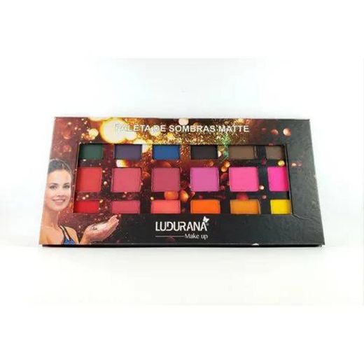 Paleta DE SOMBRAS Ludurana 18 Cores