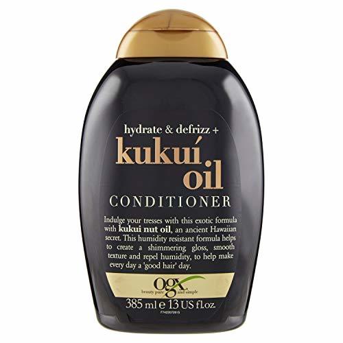 Beauty ogx hidrato y Defrizz Plus Kukui aceite Acondicionador