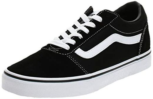 Vans Ward Canvas, Zapatillas Hombre, Negro