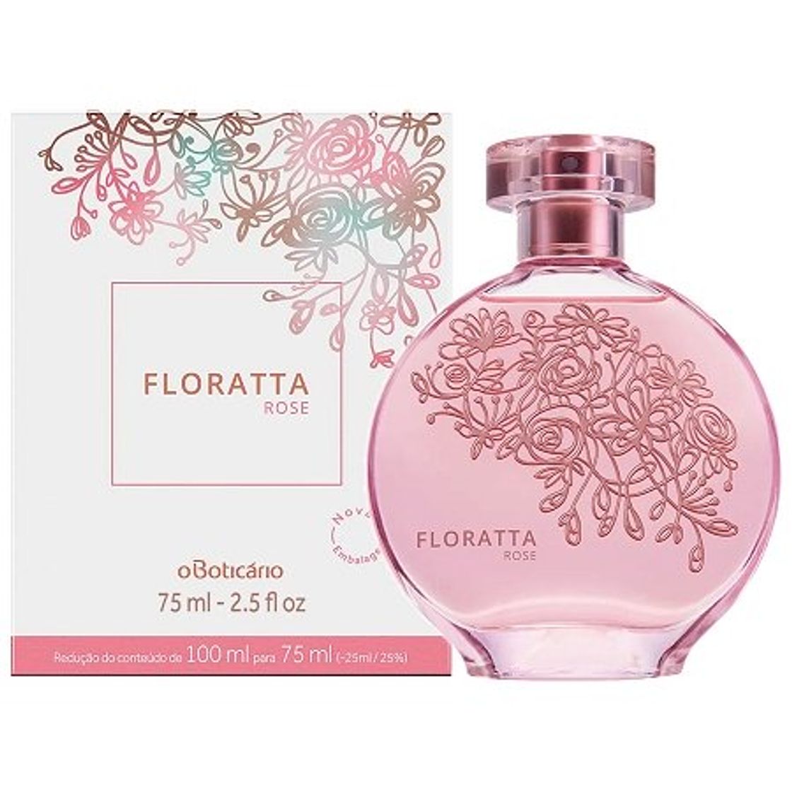 Fashion Perfume Floratta Rose O Boticário 