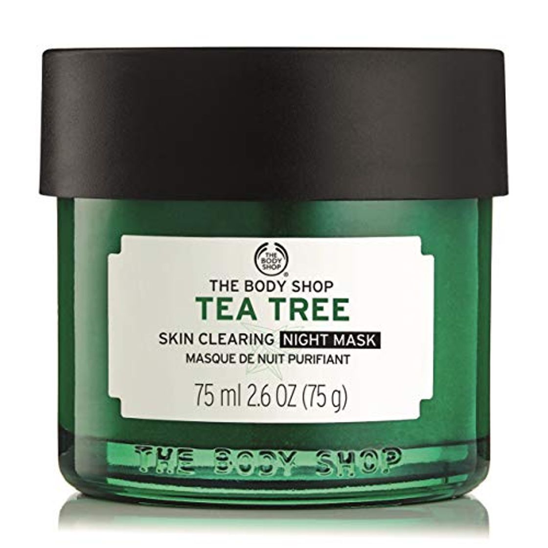 Social The Body Shop Tea Tree Night Mask Nachtmaske Mask 75 ml Teebaum