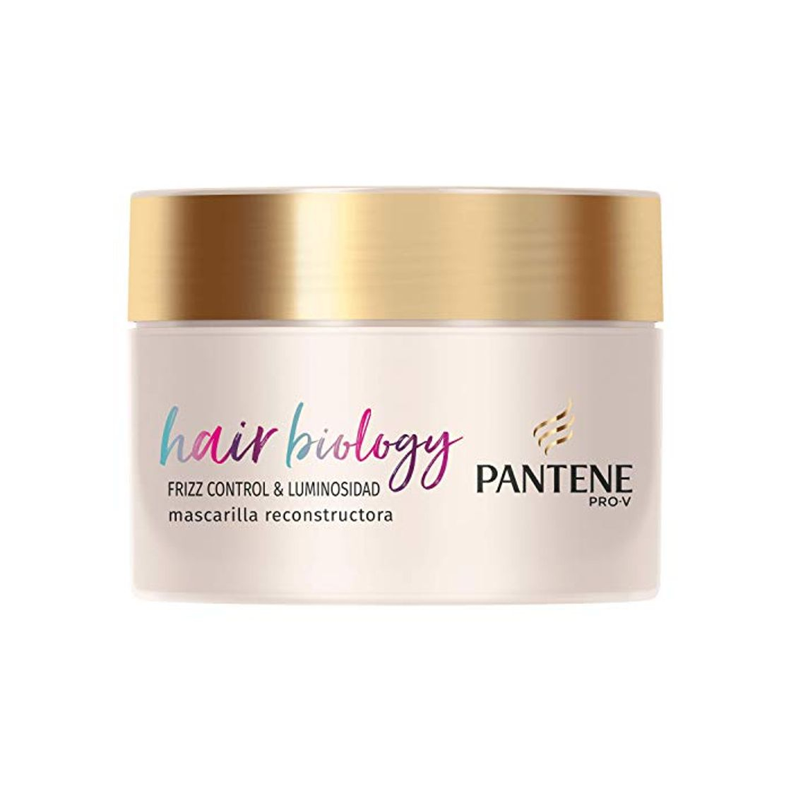 Social Pantene Hair Biology Frizz Control & Luminosidad Mascarilla